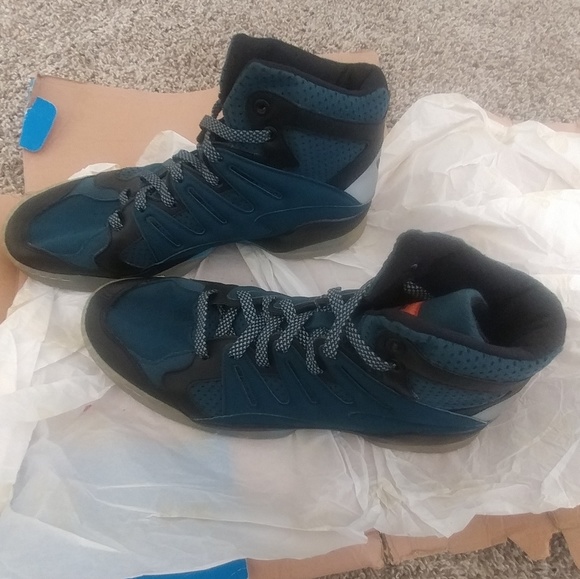 Addidas torsion attitude rare blue high sneakers - Picture 3 of 8